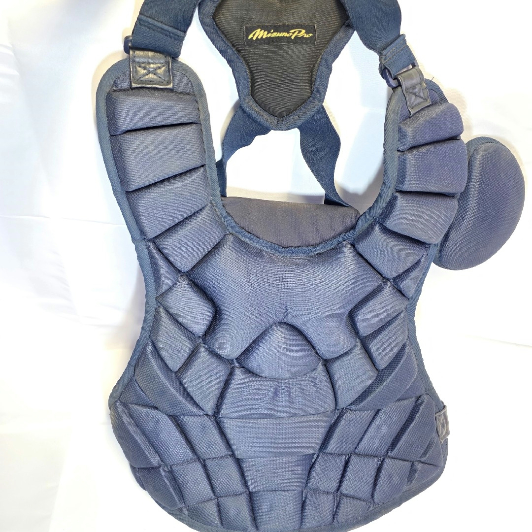 Mizuno Pro - Mizuno Pro 硬式キャッチャープロテクター ネイビーの