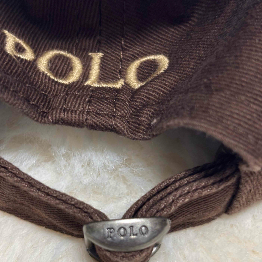 POLO RALPH LAUREN - ポロラルフローレンブラウンキャップの通販 by