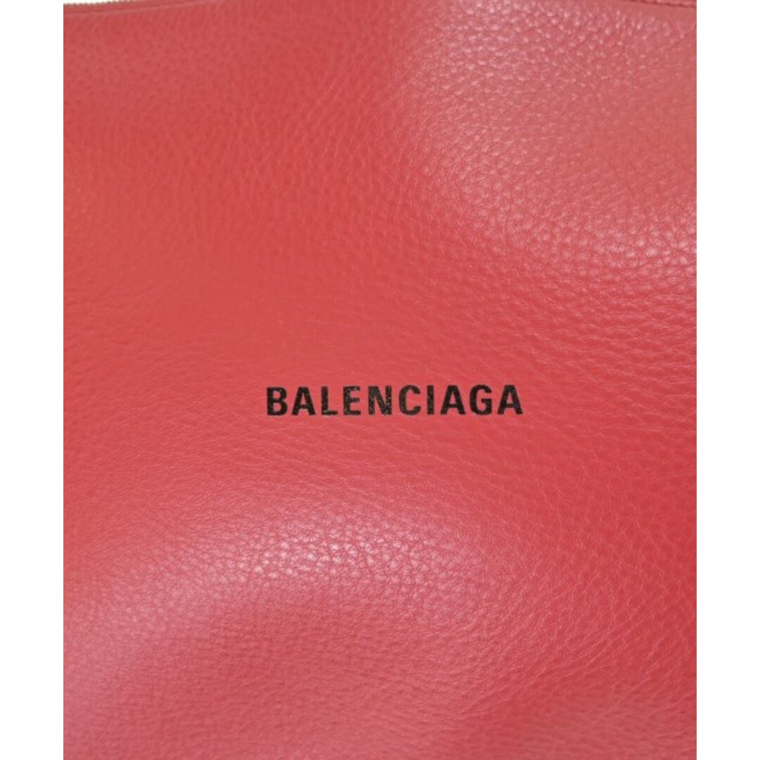 BALENCIAGA - BALENCIAGA バレンシアガ クラッチバッグ 赤 【古着