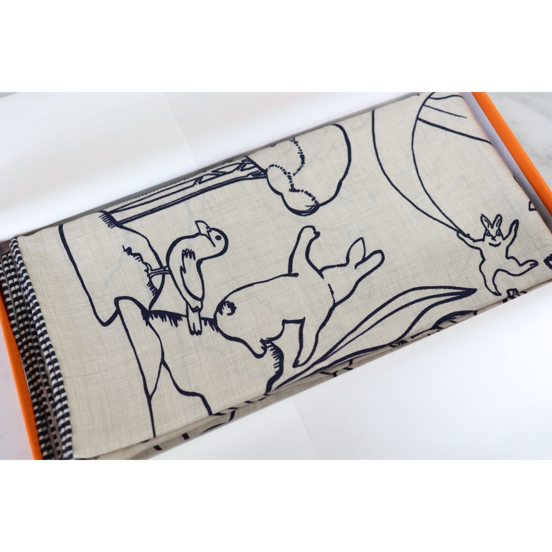 HERMES - エルメス トライアングル ジェアン《千と一のウサギ》の通販