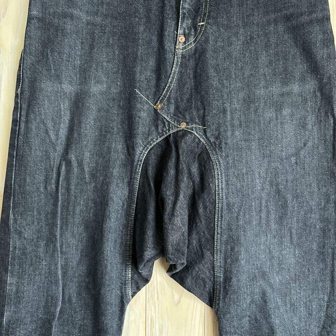 GANRYU - 1341 GANRYU コムデギャルソン ブラックデニム サルエル