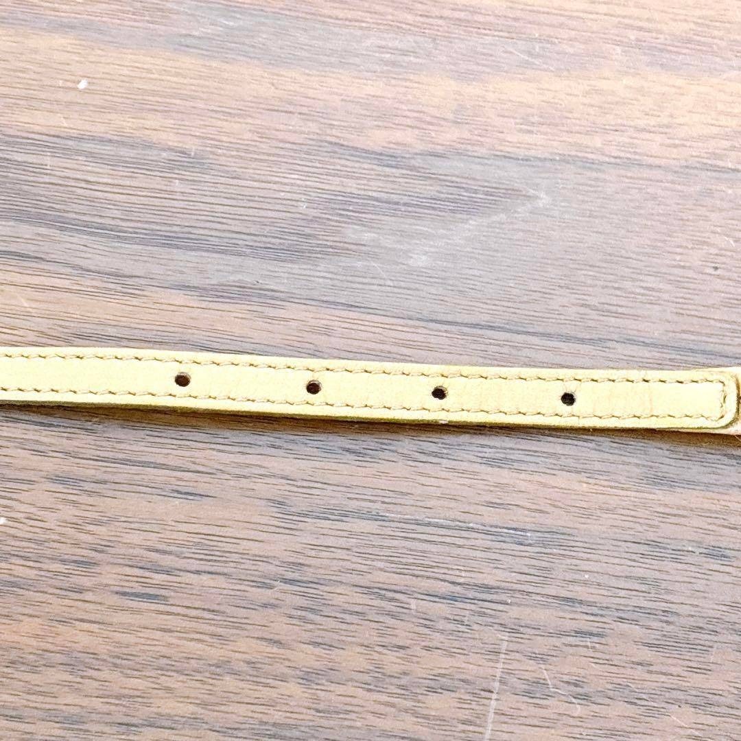 箱付き 美品 LOEWE ロエベ モネデロフランジ レザーベルト イタリア製
