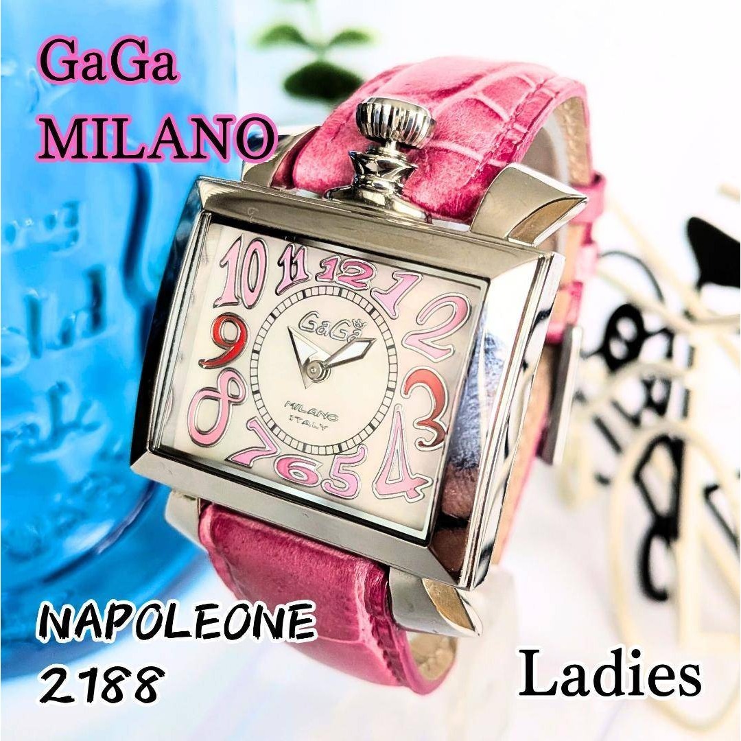 GaGa MILANO - 良品＆希少 ガガミラノ レディース腕時計ナポレオーネ