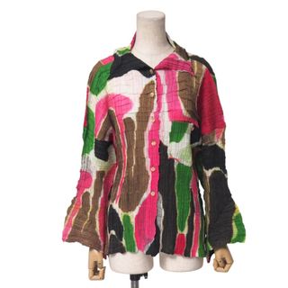 ISSEY MIYAKE - ISSEY MIYAKE イッセイミヤケ 長袖シャツ サイズL 総柄