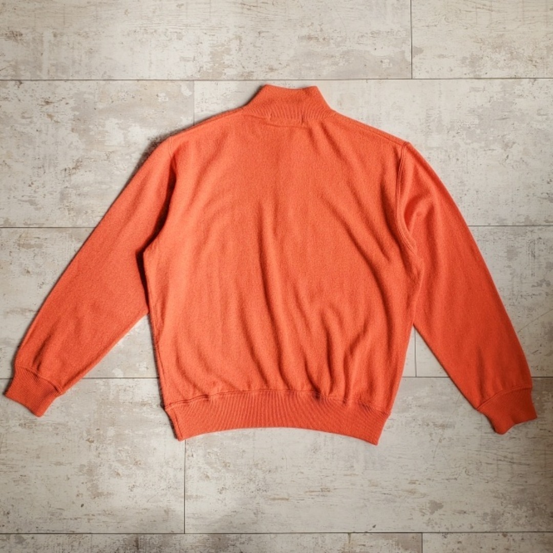 ドミニクフランス ☆ カシミヤ100% ハーフジップ セーター 50 伊製の