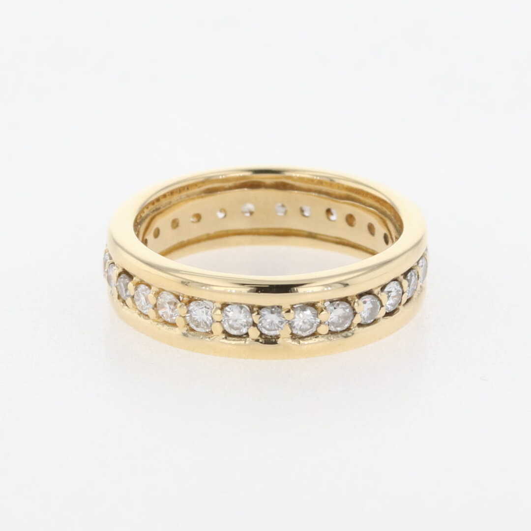 K18Diaメレー3psF.Ring メレダイヤ デザインリング 3号 K18