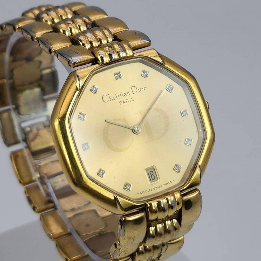 Christian Dior - ディオール オクタゴン 11P ダイヤ ゴールド