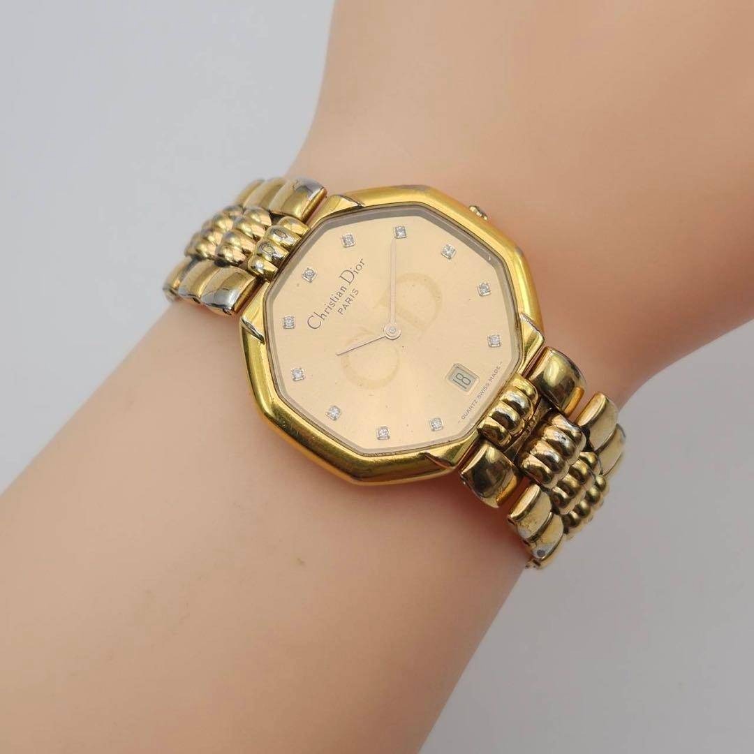 Christian Dior - ディオール オクタゴン 11P ダイヤ ゴールド