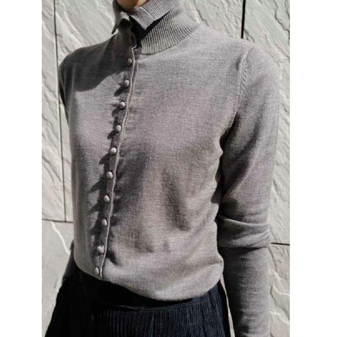 新品未使用】マチャット machatt エンパイアタートルニット モカの通販