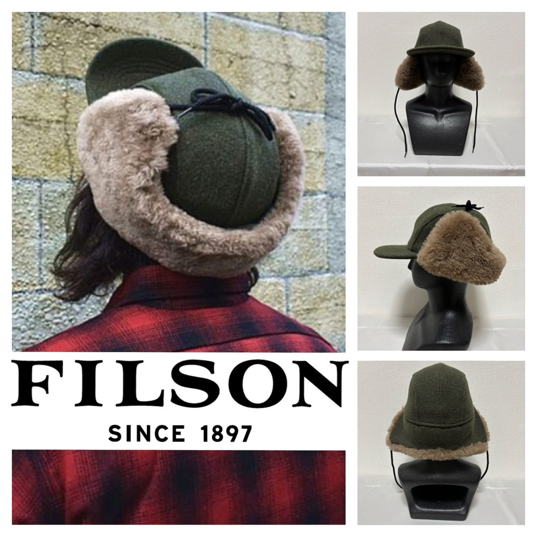 FILSON - 新品同□FILSONフィルソン□フライトキャップ ダブル