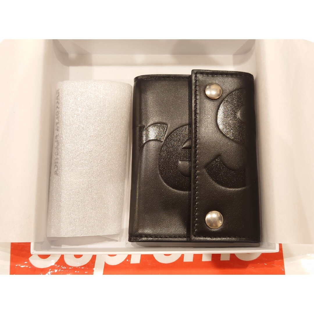 Supreme - 25FW Supreme Leather Chain Wallet blackの通販 by wolk's