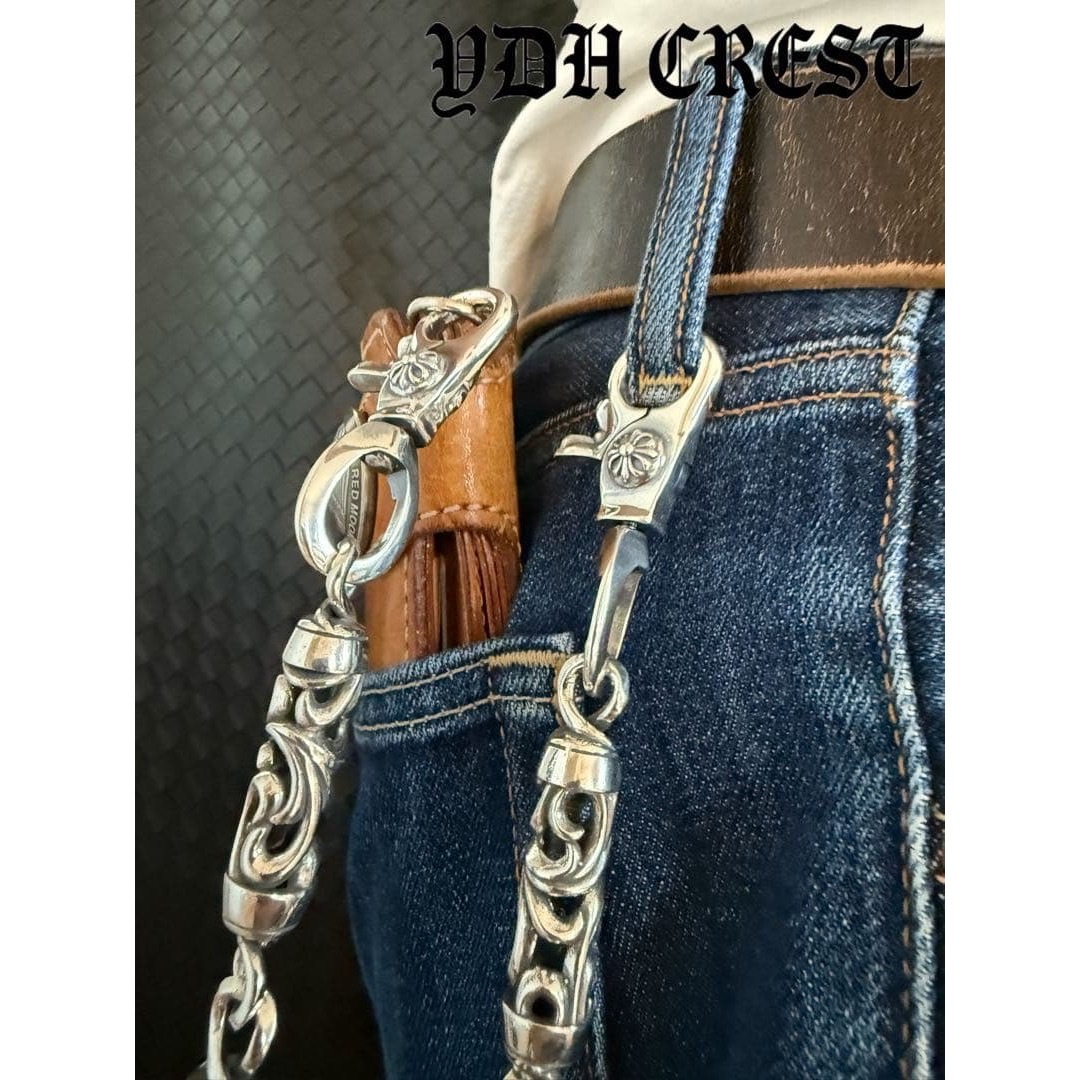 TARUGATA ウォレットチェーン バイカー必須ウォレットシルバーチェーン