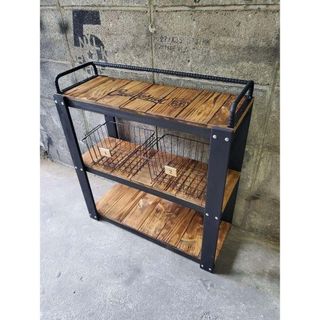 ハートのカントリーキッチンワゴン の通販 by Country putto's shop