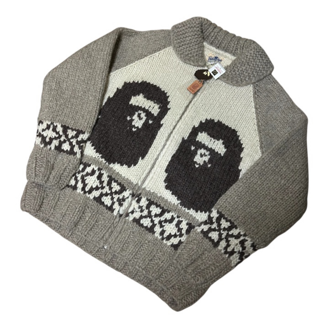 A BATHING APE - 希少 未使用 NIGO期 A BATHING APE カウチン セーター