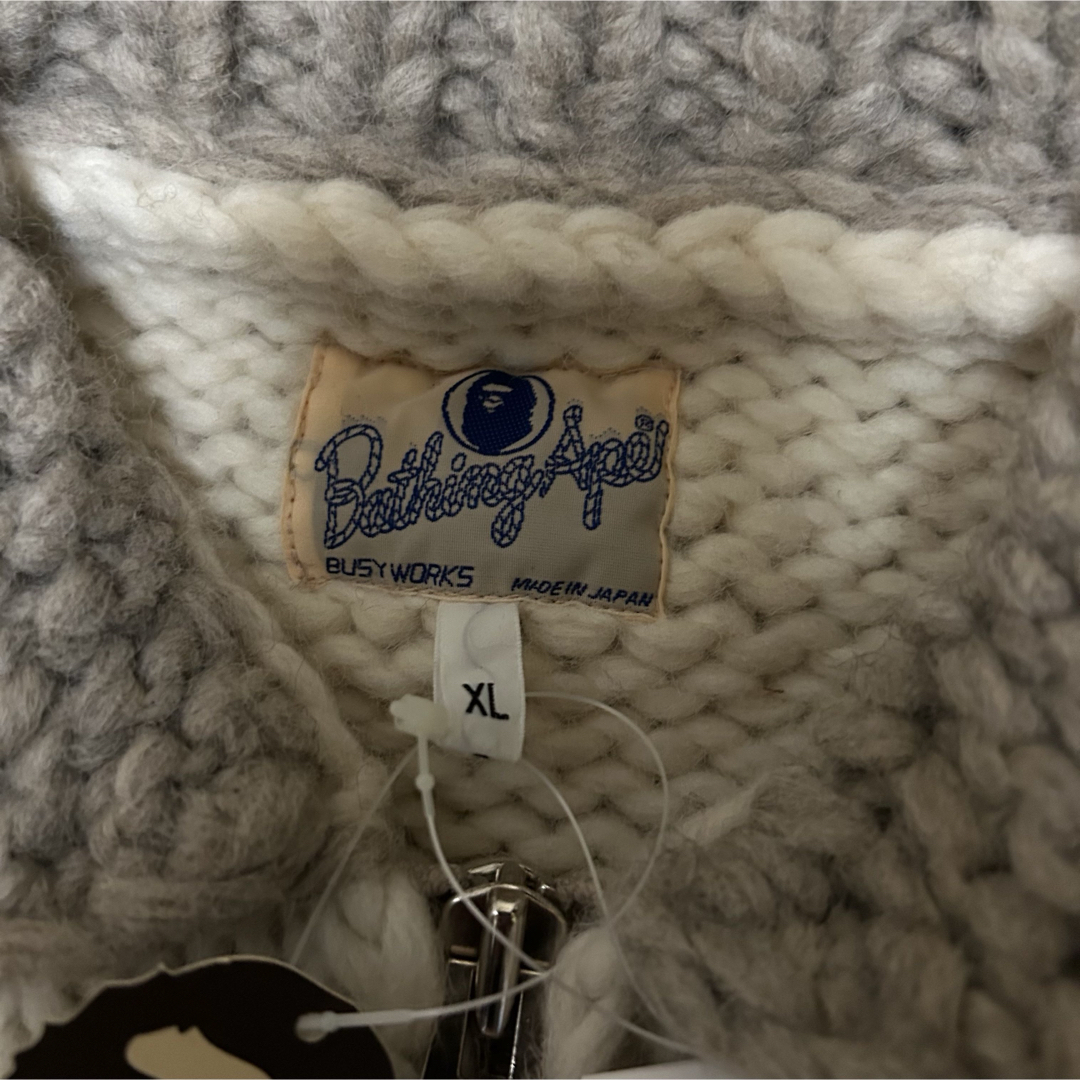 A BATHING APE - 希少 未使用 NIGO期 A BATHING APE カウチン セーター