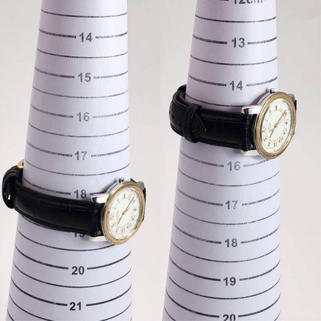 HERMES - 新品ベルト・電池✨ エルメス キャリック 時計 腕時計