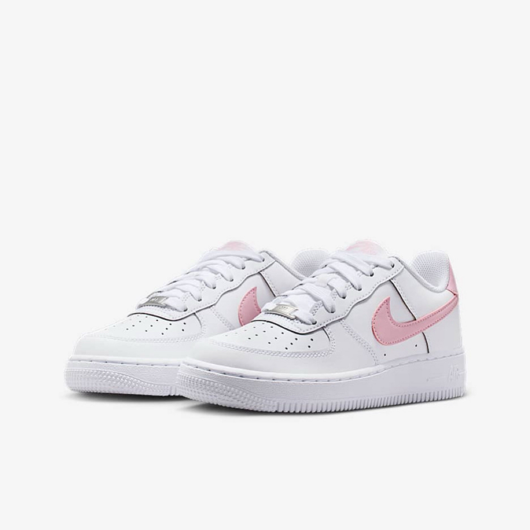 NIKE - 【新品24cm】NIKE｜エアフォース1GS｜ホワイト/ソフトピンクの