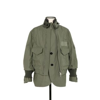 sacai - sacai 20ss fabric combo ma-1の通販 by m's shop｜サカイなら