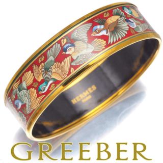 HERMES - エルメス ブレスレット エマイユ 鳥 GM バングル 箱の通販 by