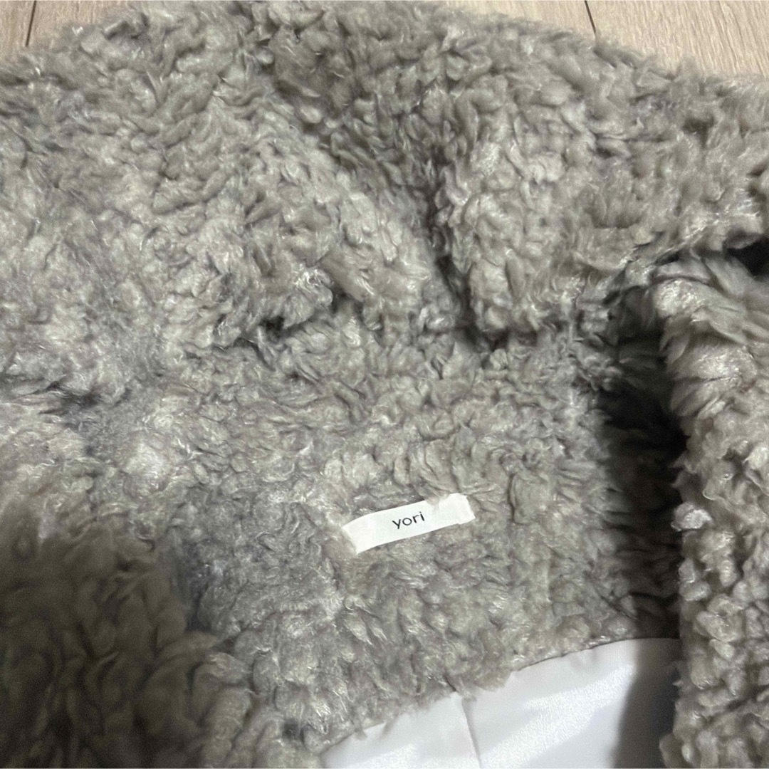 yori プードルフードジレ ベスト グレー