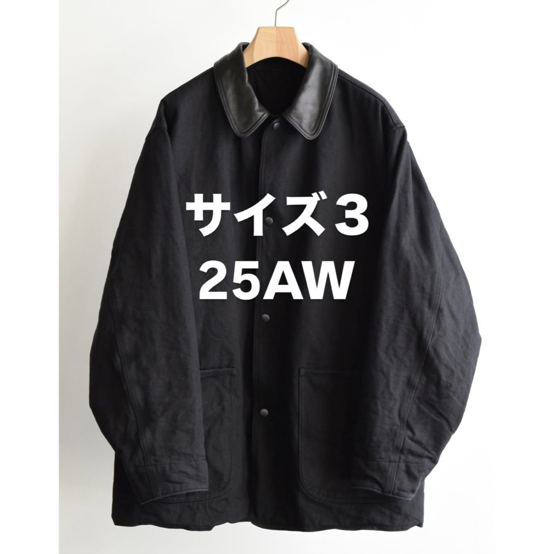 COMOLI - COMOLI 25AW デニムレザーワークジャケットの通販 by ブー's