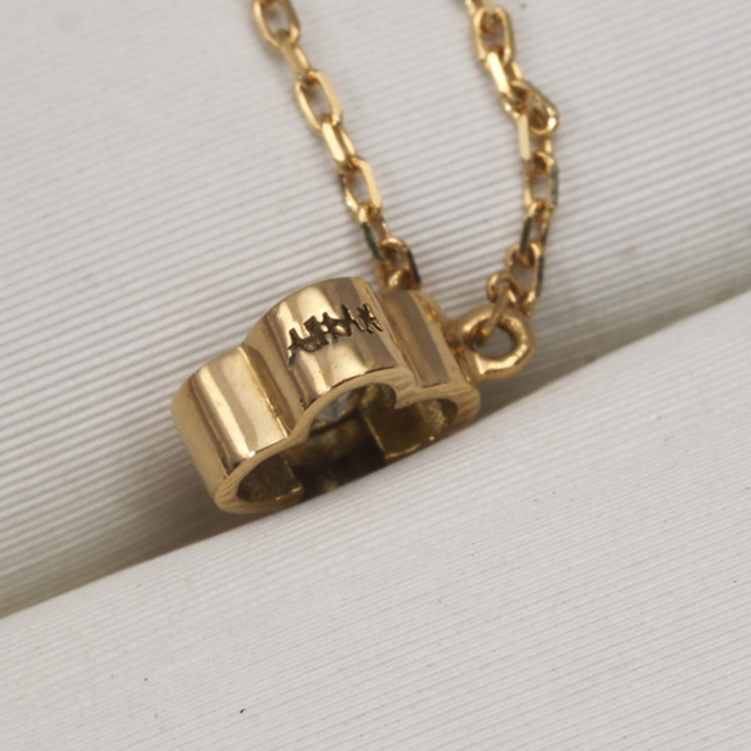 AHKAH - アーカー ネックレス ダイヤ ダイヤモンド ロゼフラワー 一粒