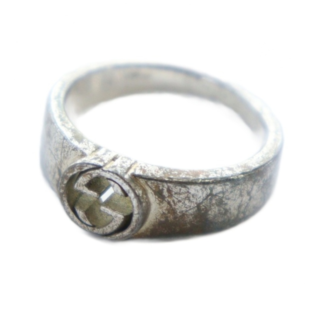 GUCCI - グッチ GUCCI 指輪 リング インターロッキング ロゴ 21号の