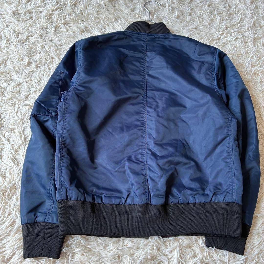 COACH - コーチ MA-1ジャケット ネイビー×カモフラージュ柄 メンズの