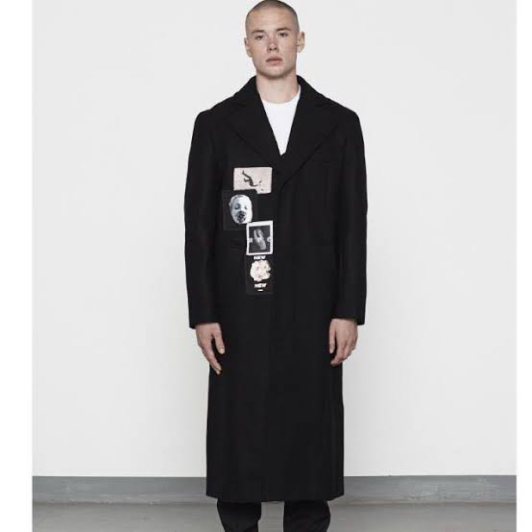 MISBHV - misbhv ミスビヘイブ ロング パッチワーク チェスターコート