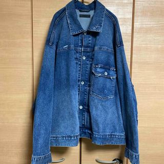 UNIQLO - UNIQLO デニムトラッカージャケット XXL 新品未開封品①の