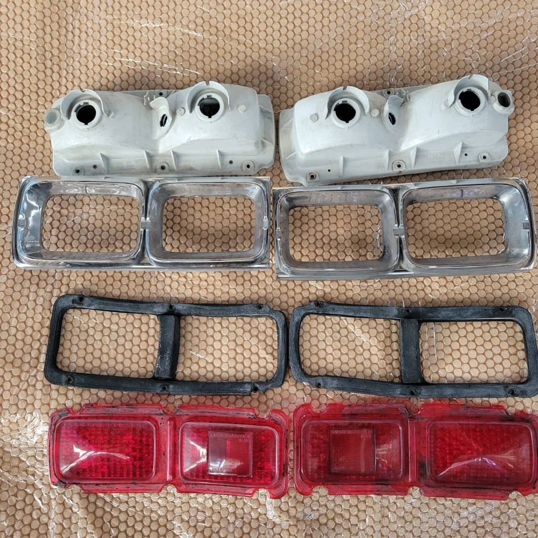 日産 - ハコスカ GC10 純正テールランプ テールレンズ 左右 中古 後期