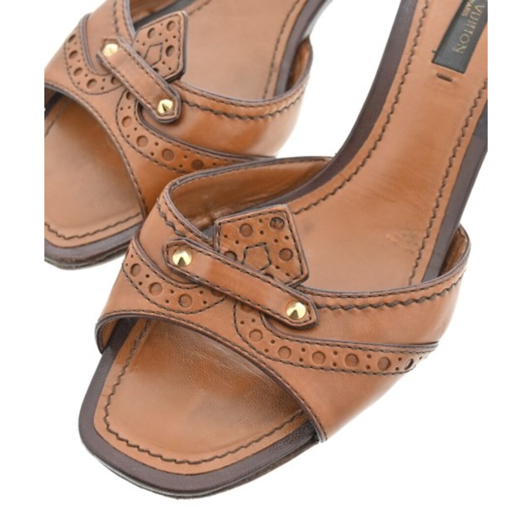 LOUIS VUITTON - LOUIS VUITTON ルイヴィトン サンダル 23cm 茶 【古着