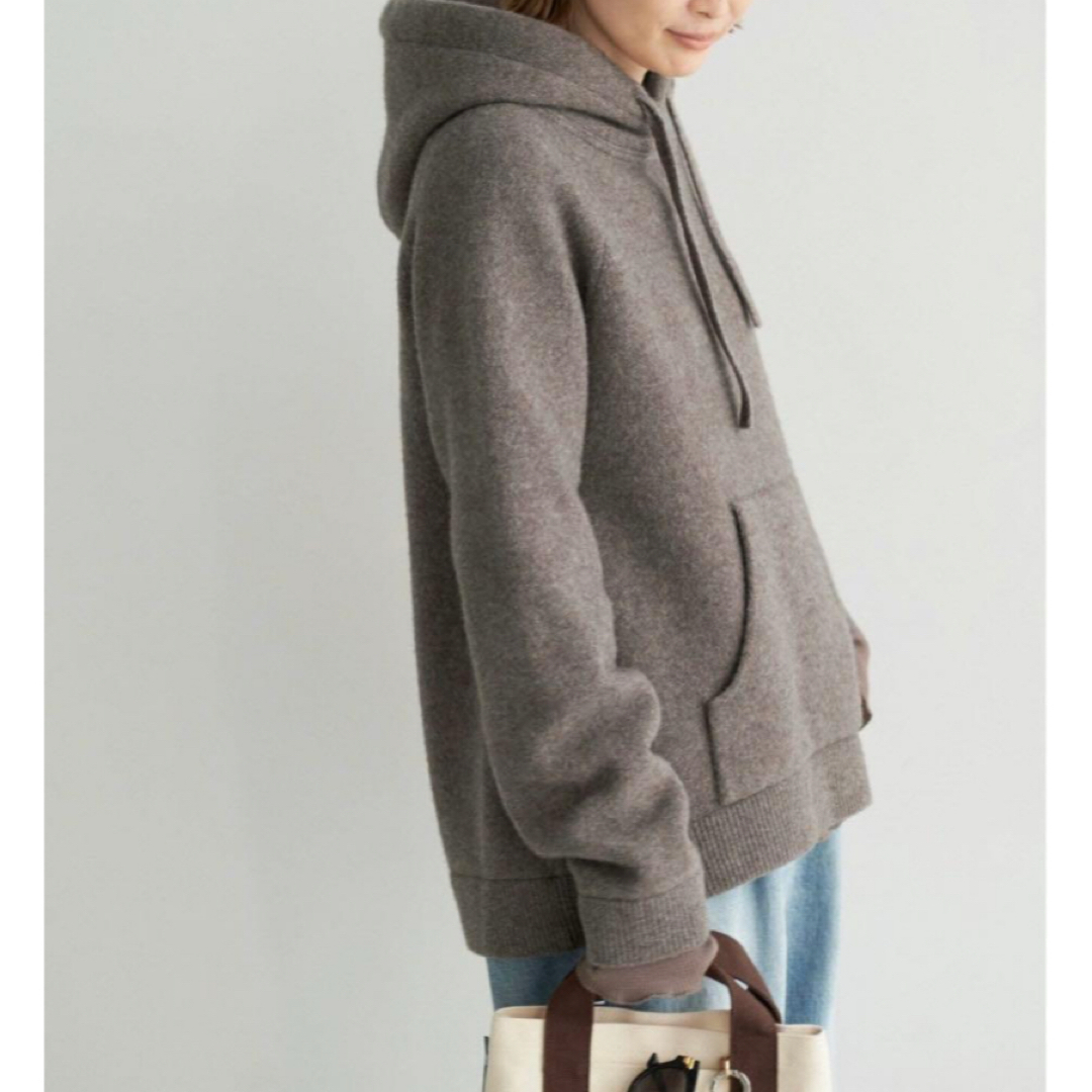 DEUXIEME CLASSE - 超美品 ドゥーズィエムクラス ニット フーディ