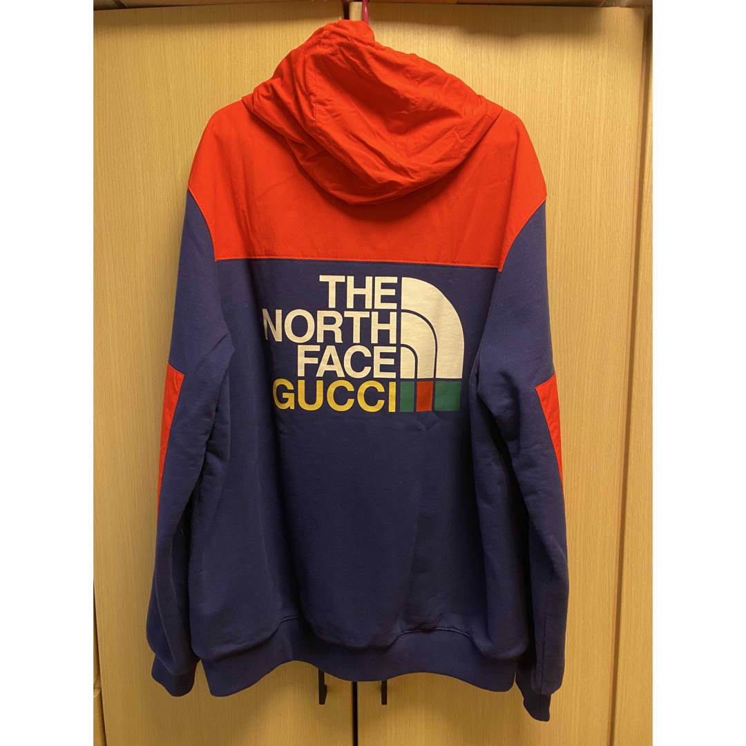 GUCCI - 正規 GUCCI グッチ THE NORTH FACE ノースフェイス パーカーの