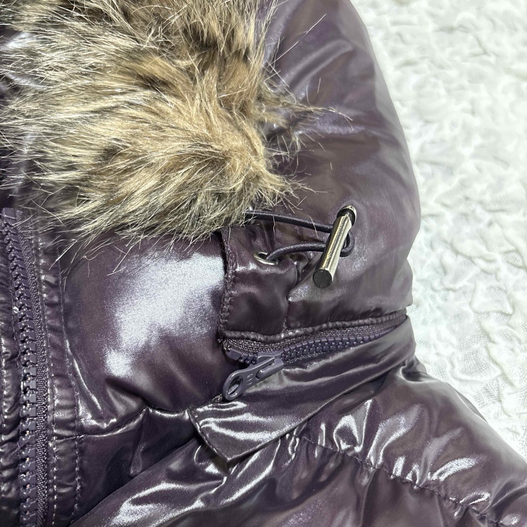 GAP - Gap ダウンジャケット フェイクファー 光沢 y2k 00s 男女兼用