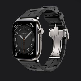 HERMES - Apple Watch Hermès 46mmグリーン キリムシンプルトゥールの