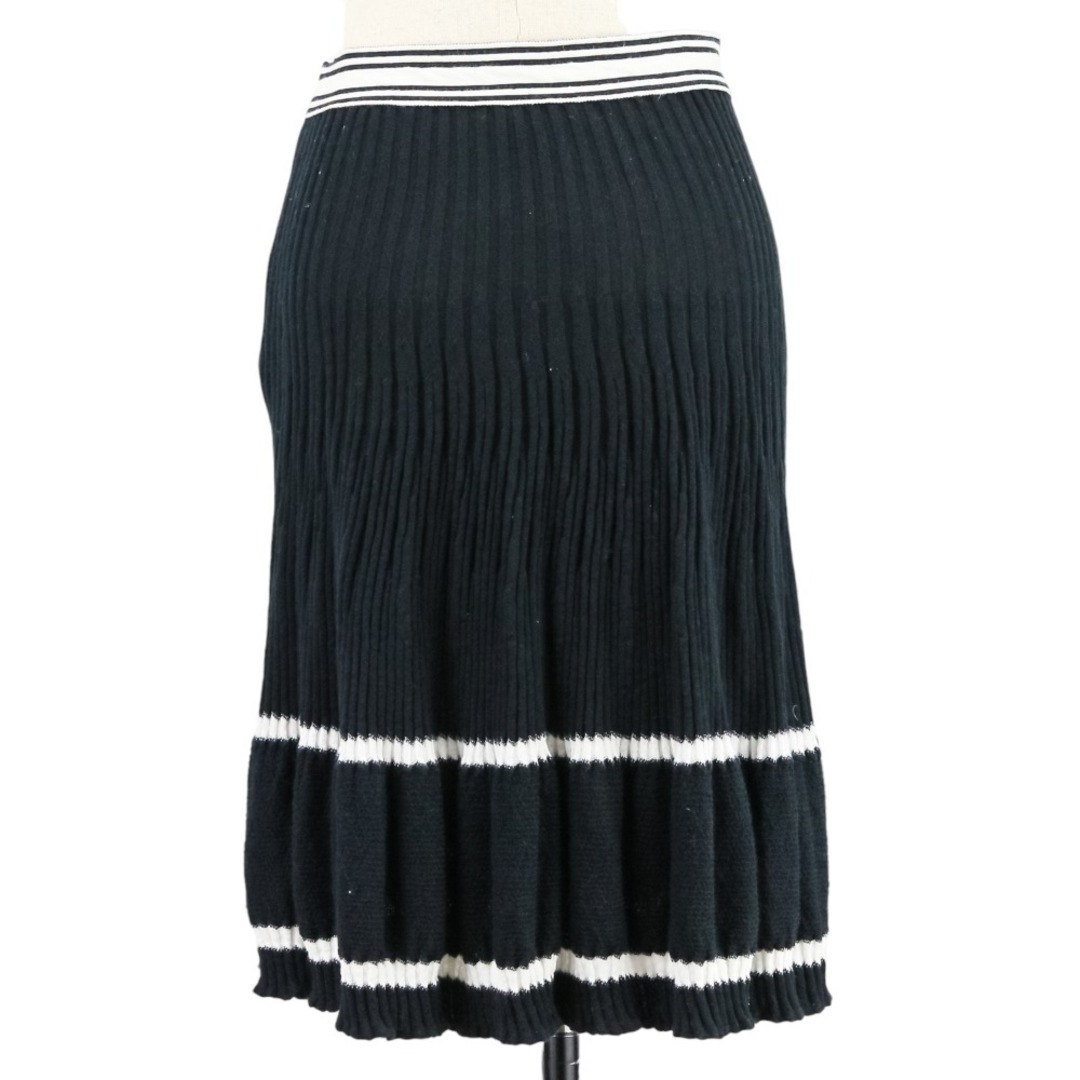 CHANEL - 美品 CHANEL シャネル ロゴ ニットスカート P61019 サイズ34