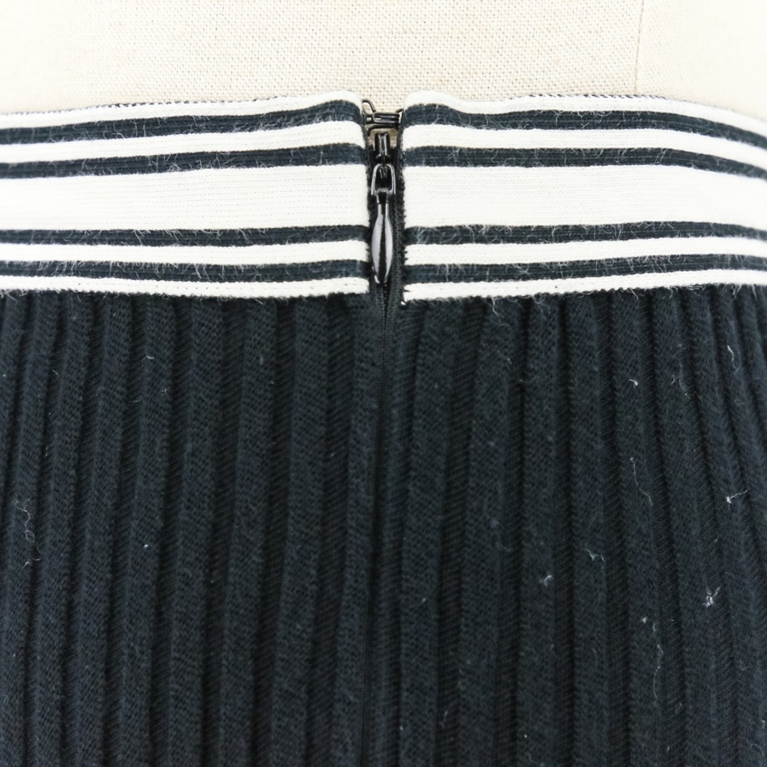 CHANEL - 美品 CHANEL シャネル ロゴ ニットスカート P61019 サイズ34