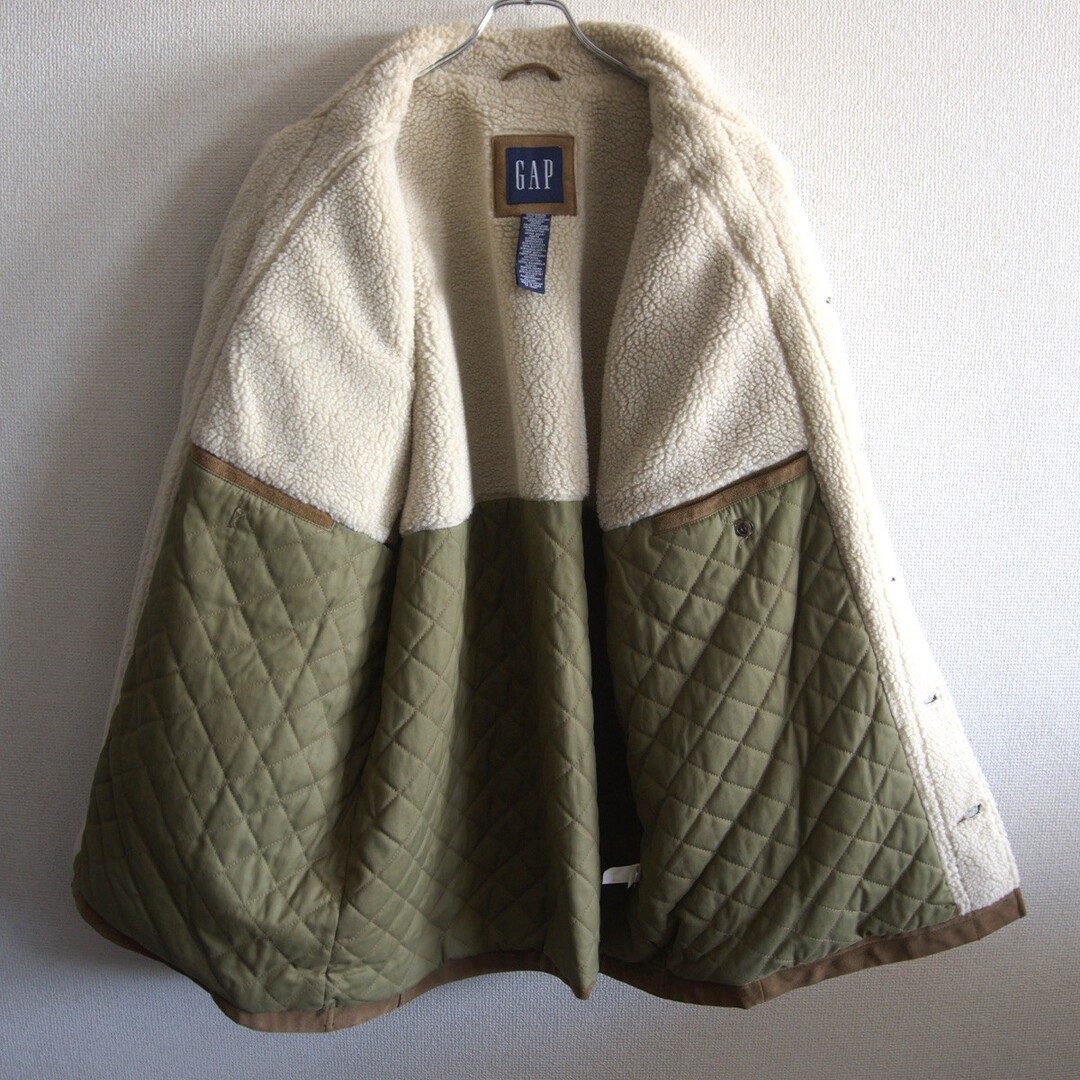 GAP - 【美品】OLD GAP【スエード レザー ボアジャケット】 XL