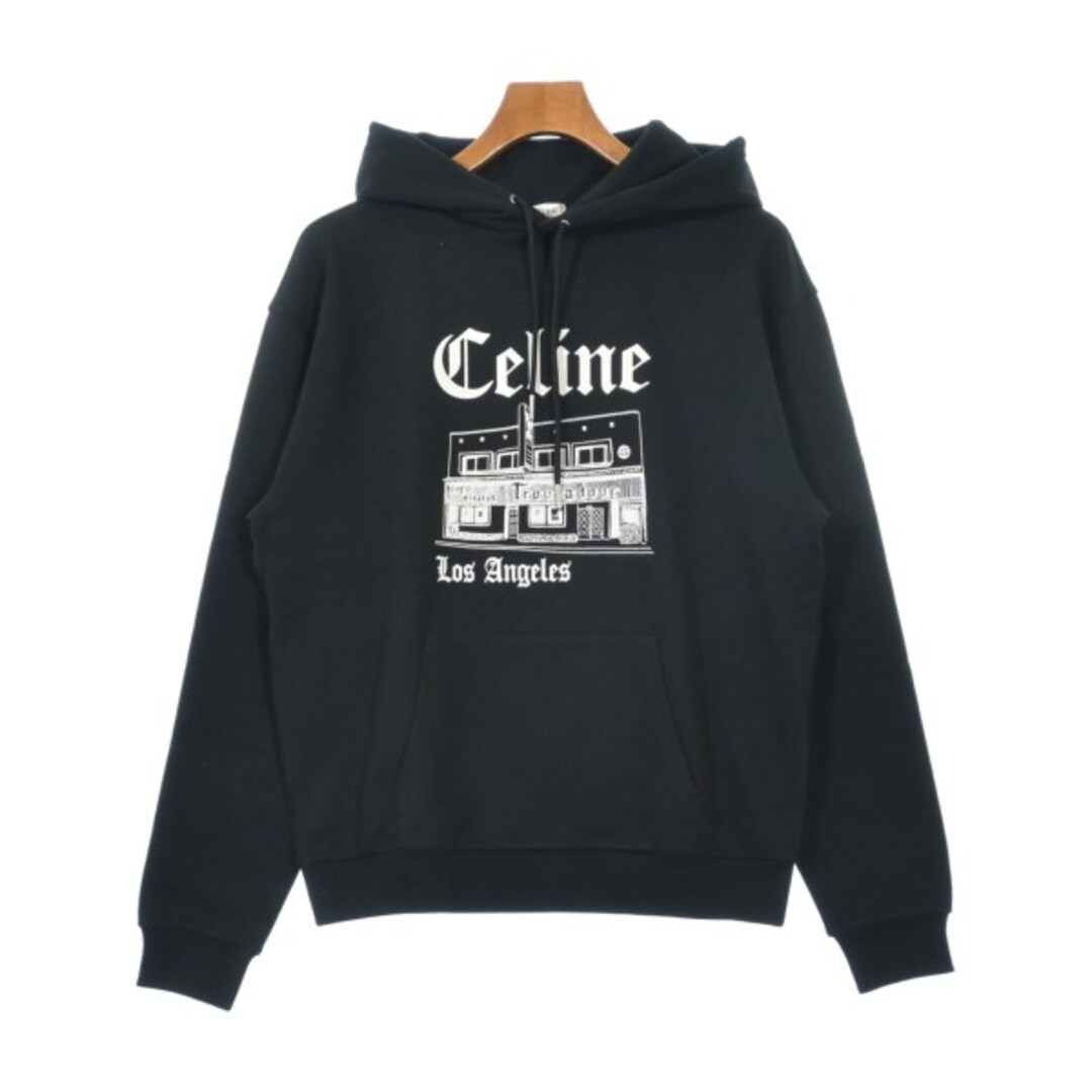 CELINE - CELINE セリーヌ パーカー XS 黒 【古着】【中古】【送料無料