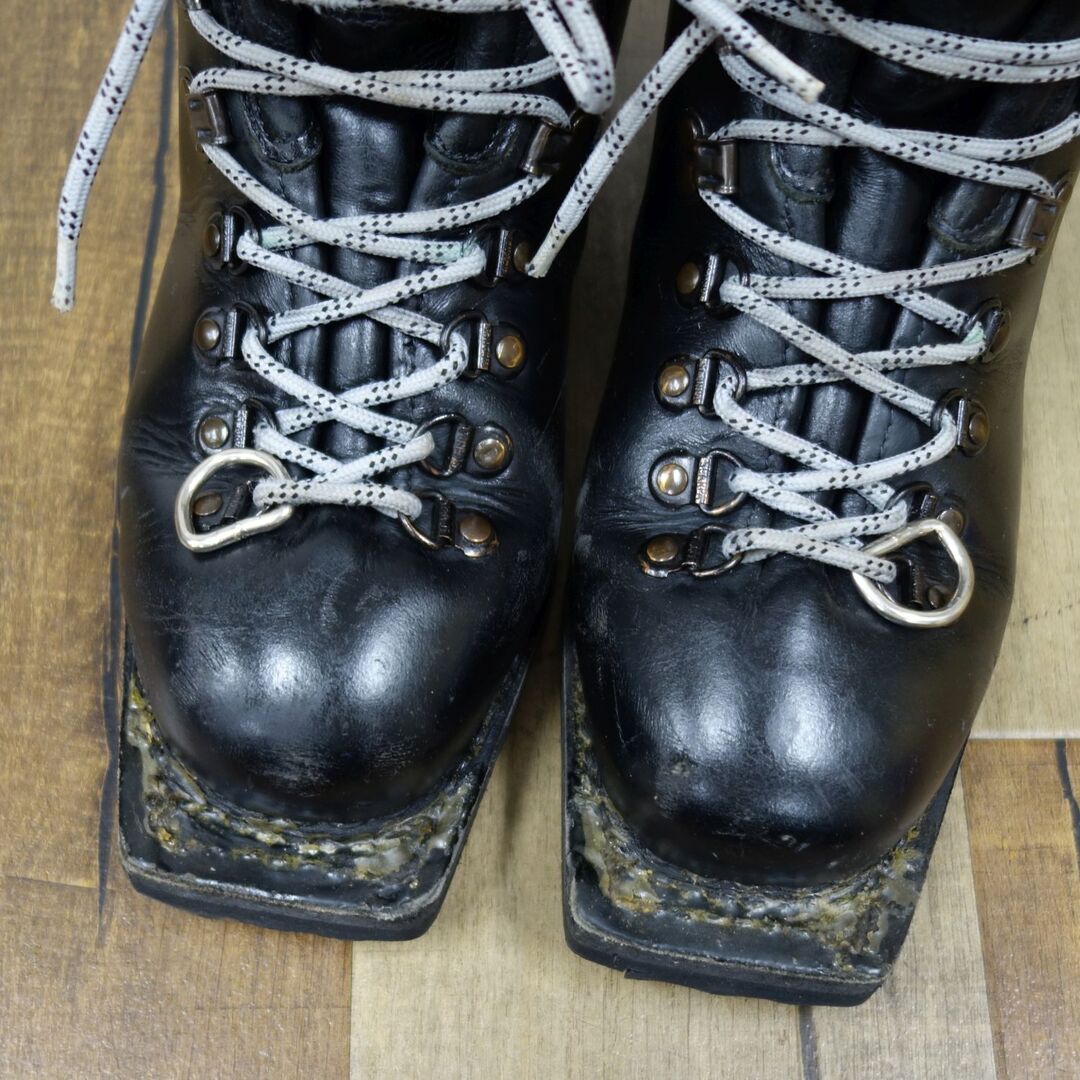 希少 スカルパ SCARPA ビンソン テレマーク スキー ブーツ 革靴 レザー
