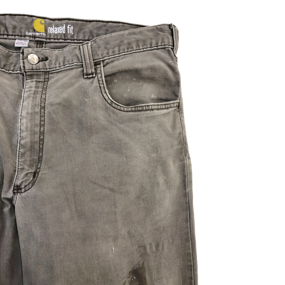 carhartt - 00年代 Carhartt カーハート ワークパンツ グレー(メンズ