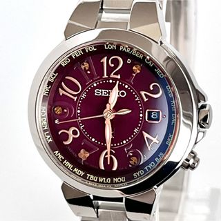 SEIKO - 【美品】セイコー ルキア レディース 腕時計 1Pダイヤ