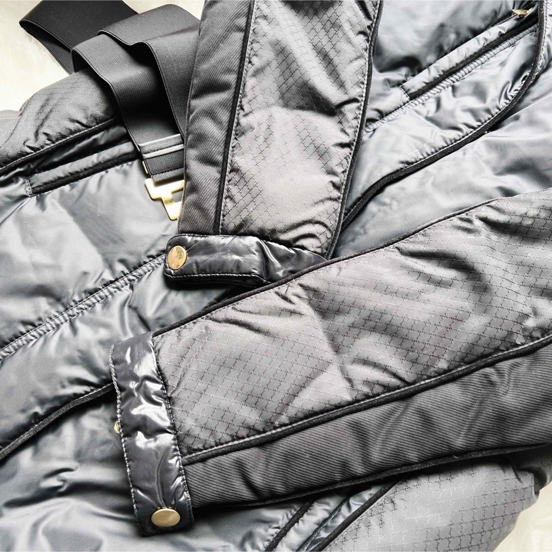 GUCCI - 美品 GUCCI グッチ ロゴシグネチャー 刺繍 ベルト ロング