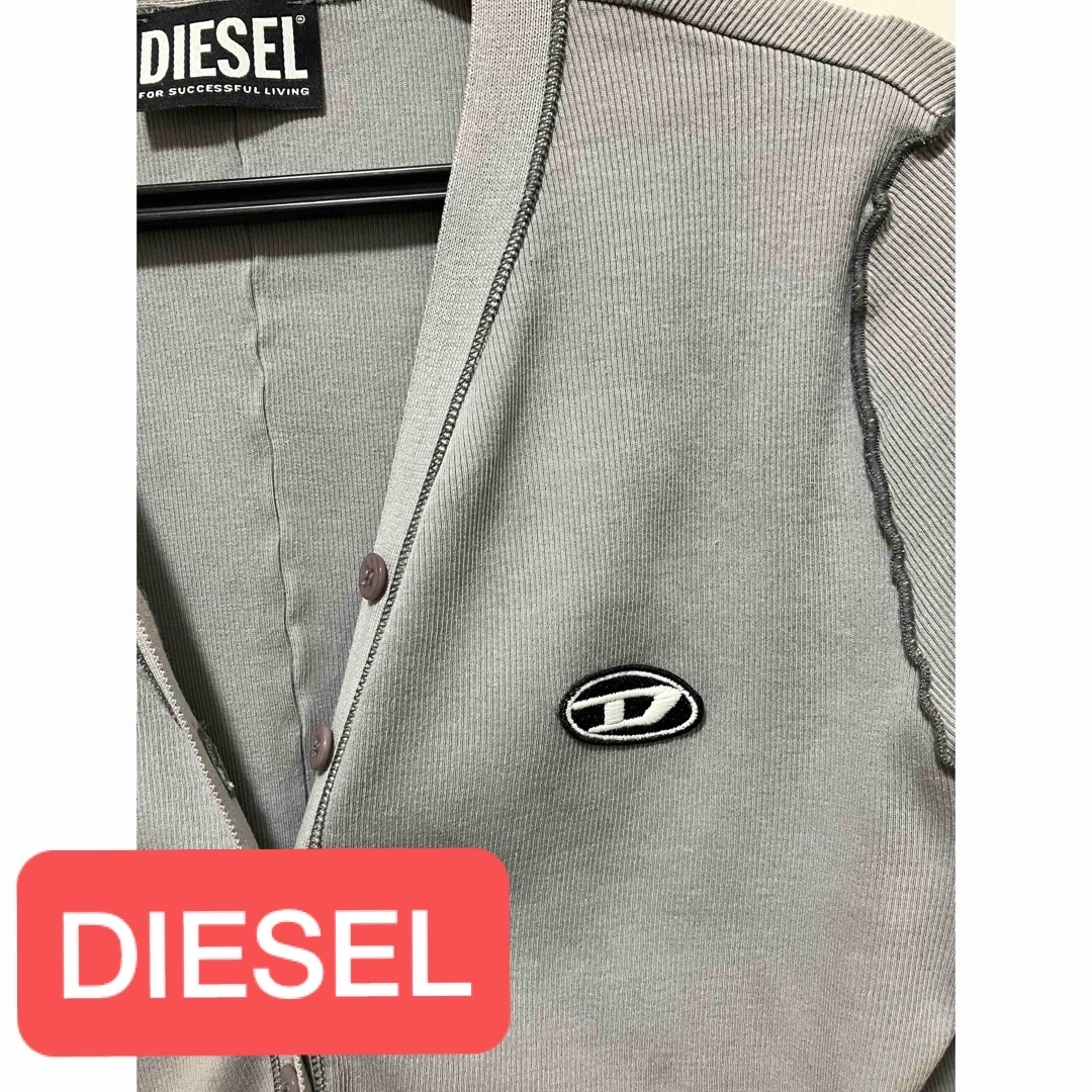DIESEL - DIESEL ディーゼル カーディガン グレーの通販 by Api's shop