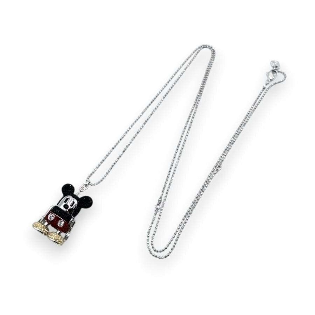 超美品 スワロフスキー ネックレス ミッキー ロボット 11-25110501の