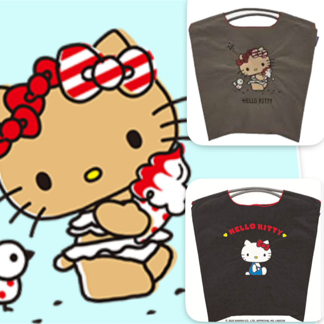 ハローキティ - Ball&Chain・Kittyコラボ70'HelloKitty日焼けキティ2点