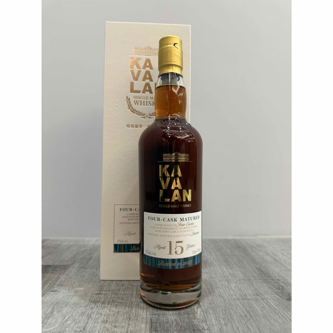 カバラン 初の15年年数熟成 数量限定 2025 KAVALAN