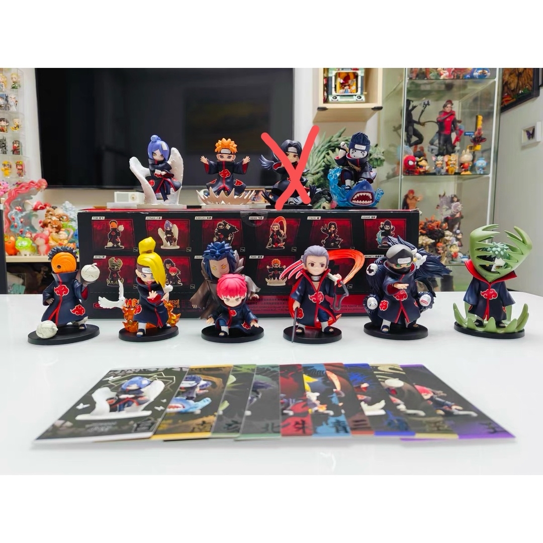 POPMART NATUTO 暁組織 ナルト フィギュア 海外限定 単品価格 の通販