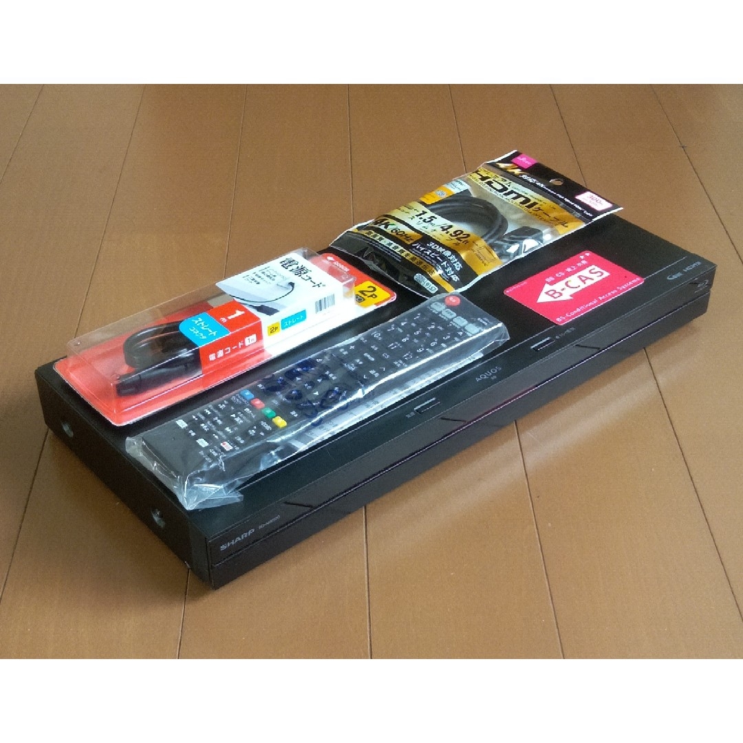 SHARP AQUOS BDレコーダー BD-NW1200 2018年製 整備品 SHARP AQUOS BD